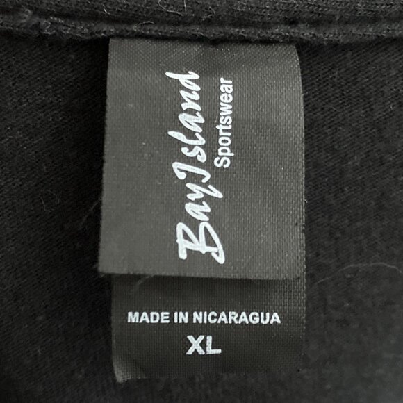 Bay Island Men's XL Black Slipknot Sigil Of Baphomet 2015 Double Sided Band Tee - Picture 4 of 5